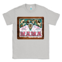 Moon Dust western bull skull mama mousepad Classic Tee - BarkalooDesign
