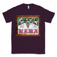 Plum western bull skull mama mousepad Classic Tee - BarkalooDesign