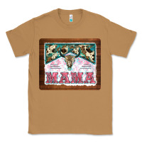 Toasted Coconut western bull skull mama mousepad Classic Tee - BarkalooDesign