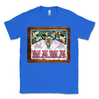 True Royal western bull skull mama mousepad Classic Tee - BarkalooDesign
