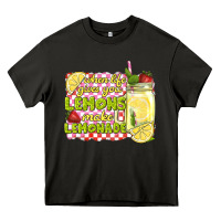 Asphalt when life gives you lemons make lemonade Heavy Core Tee - texasbilliewilder