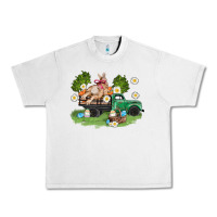 Lunar Rock easter truck with bunny Urban Heavy Tee - AdoDesignShop