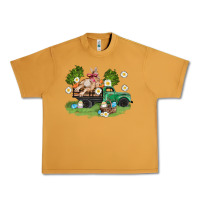Peanut Butter easter truck with bunny Urban Heavy Tee - AdoDesignShop