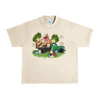 Easter Truck With Bunny Urban Heavy Tee | Teevron