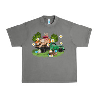 Tornado easter truck with bunny Urban Heavy Tee - AdoDesignShop
