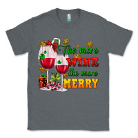 Charcoal Heather The more wine the more merry Classic Tee - AdoDesignShop