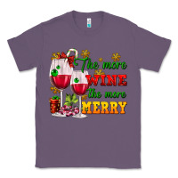 Lavender The more wine the more merry Classic Tee - AdoDesignShop
