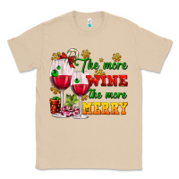 Mushroom The more wine the more merry Classic Tee - AdoDesignShop