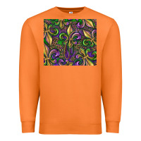 Carrot mardi gras fleur de lis Premium Sweatshirt - RanaPortraitStore