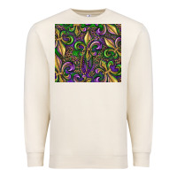 Sandshell mardi gras fleur de lis Premium Sweatshirt - RanaPortraitStore
