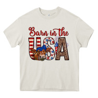 Cream barn in the usa Heavy Core Tee - Zillion Design Studio