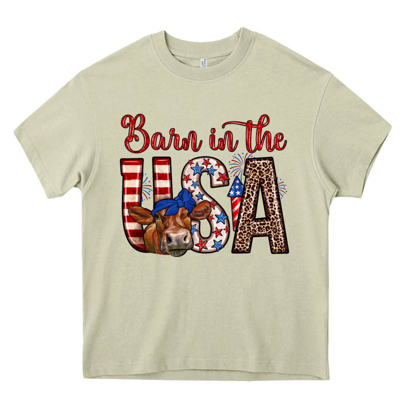 Barn In The Usa Heavy Core Tee by Zillion Design Studio | Teevron