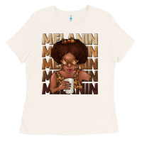 Bone melanin kid Ladies Tee - texasbilliewilder