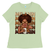 Matcha melanin kid Ladies Tee - texasbilliewilder