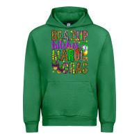 Emerald Bead up bitches it's Mardi Gras Urban Hoodie - HowdyJamesFarm