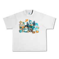 Lunar Rock winter snowman coffee cups Urban Heavy Tee - AdoDesignShop