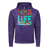 Cloud Purple cruise  life Vintage Hoodie - AdoDesignShop