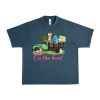 Midnight Navy easter on the hunt Urban Heavy Tee - AdoDesignShop