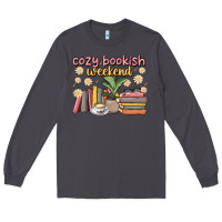 Smoke cozy bookish weekend Long Sleeve Tee - MaliasSmallBusiness
