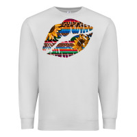Dove Grey Aztec Sunflower Lips Premium Sweatshirt - Bettercallsaul