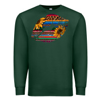 Sports Green Aztec Sunflower Lips Premium Sweatshirt - Bettercallsaul