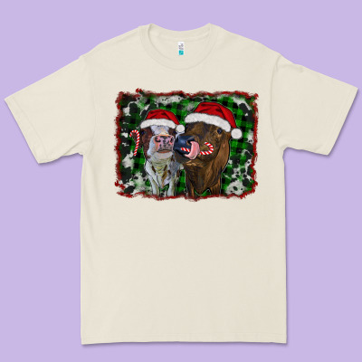 Christmas Heifers Premium Tee Designed By Ranaportraitstore