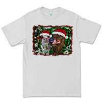 Dove Grey christmas heifers Premium Tee - RanaPortraitStore