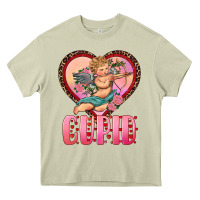Mossy cupid heart Heavy Core Tee - RanaPortraitStore