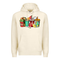 Tofu Fruits coffee cups Premium Hoodie - NancyCooperArtShop