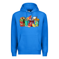 True Royal Fruits coffee cups Premium Hoodie - NancyCooperArtShop