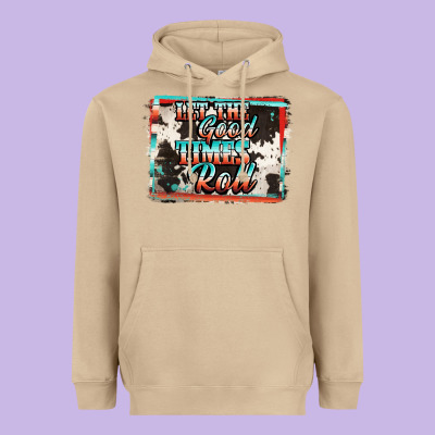 Let The Good Times Roll Heavyweight Hoodie Designed By Jasminsmagicworld