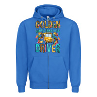 True Royal golden girls favorite bus driver Zipper Hoodie - NancyCooperArtShop