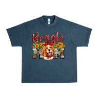 Midnight Navy beagle mom Urban Heavy Tee - Artiststas