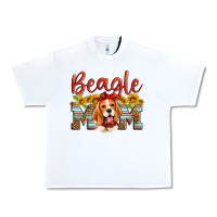 White beagle mom Urban Heavy Tee - Artiststas