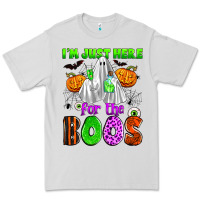 Dove Grey i'm just here for the boos Premium Tee - Zillion Design Studio