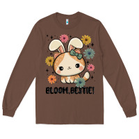 Chestnut bloom bestie cat Long Sleeve Tee - MaliasSmallBusiness