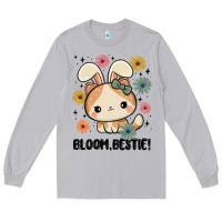 Moon Dust bloom bestie cat Long Sleeve Tee - MaliasSmallBusiness