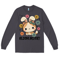 Smoke bloom bestie cat Long Sleeve Tee - MaliasSmallBusiness