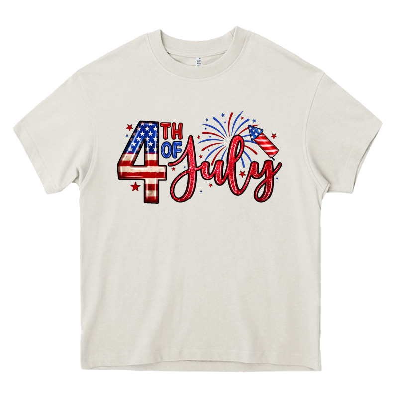 4th Of July Zillion Heavy Core Tee by Zillion Design Studio | Teevron
