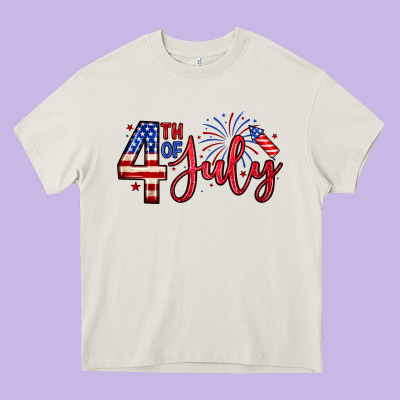 4th Of July Zillion Heavy Core Tee Designed By Zillion Design Studio
