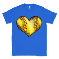 True Royal softball heart Classic Tee - LillyAllenDesigns