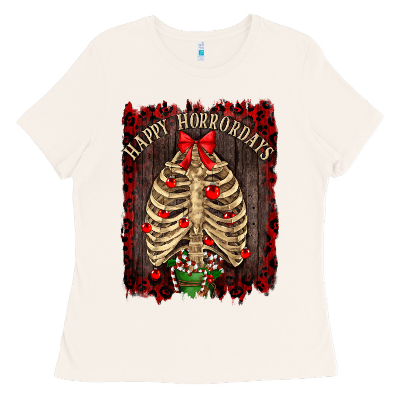 Happy Horrordays Ladies Tee by RanaPortraitStore | Teevron