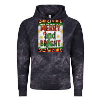 Cloud Black Merry And Bright Vintage Hoodie - Artiststas