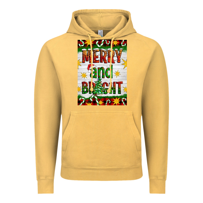 Merry And Bright Vintage Hoodie by Artiststas | Teevron
