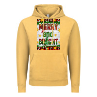 Vintage Mustard Merry And Bright Vintage Hoodie - Artiststas