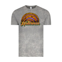 Cloud Rock halloween rainbow Vintage Tee - JahusDesignShop