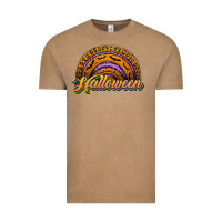 Vintage Coffee halloween rainbow Vintage Tee - JahusDesignShop