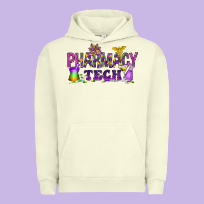 Pharmacy Tech Urban Hoodie Designed By Howdyjamesfarm