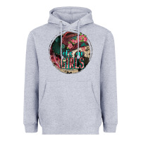 Heather Grey let's go girls Heavyweight Hoodie - Jasminsmagicworld