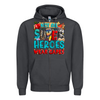 Smoke not all super heroes wear capes Zipper Hoodie - NancyCooperArtShop